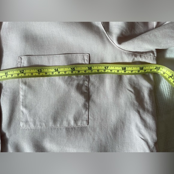 J. Jill blush 100% washable silk blouse small petite - Picture 2 of 12